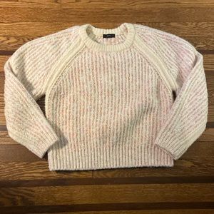 J Crew Space dyed crewneck sweater